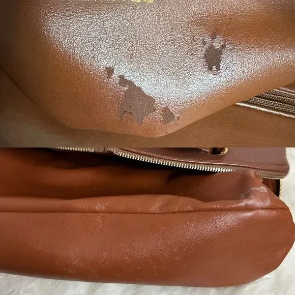 💯Authentic Chanel Caviar Double Zipped Handbag🍀 - Picture 10 of 17